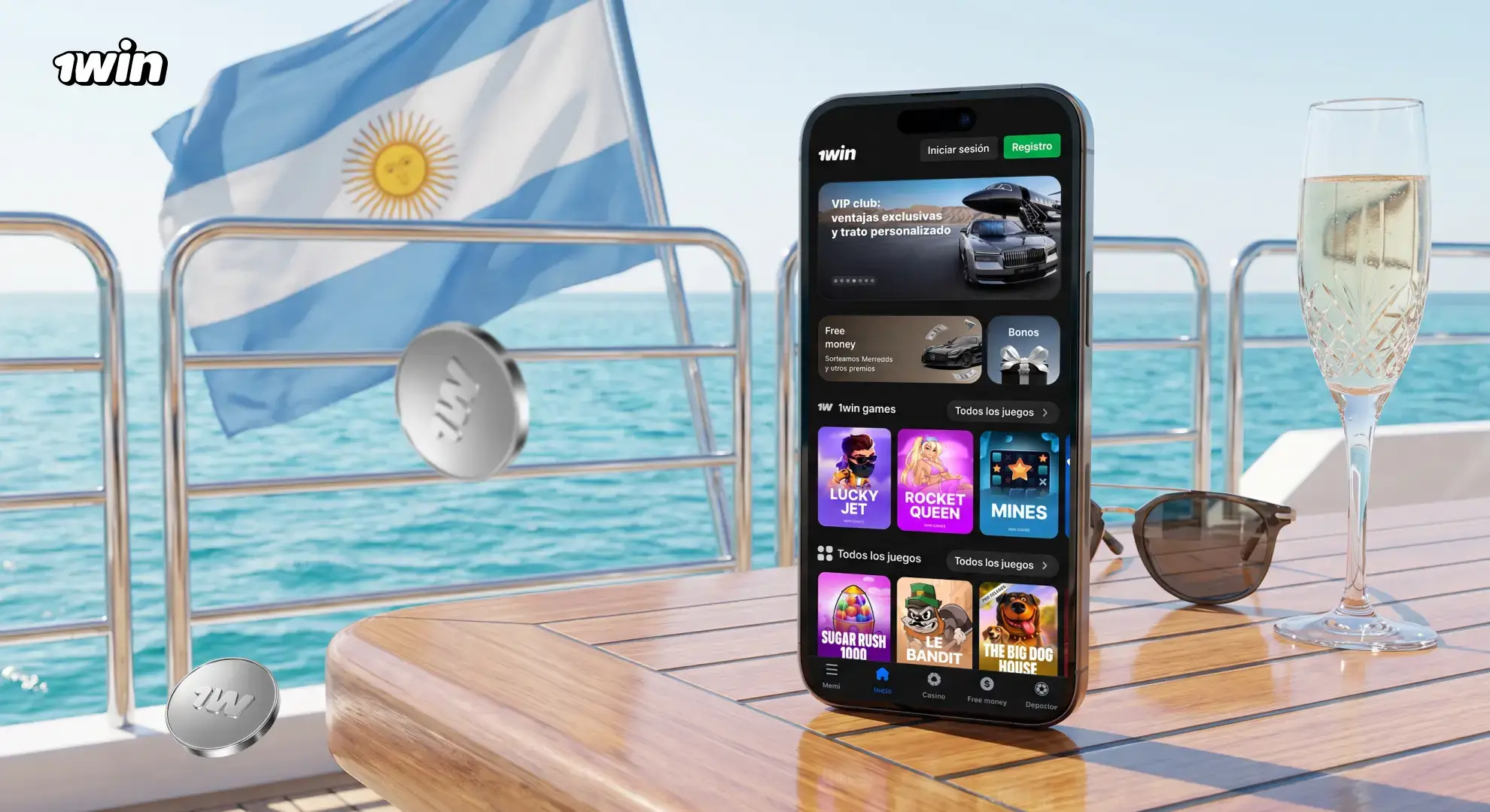 1win Argentina casino online y apuestas deportivas